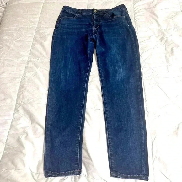American Eagle Outfitters Denim - American Eagle Outfitters Hi Rise Jegging Size 12 Long Dark Wash No Distressing